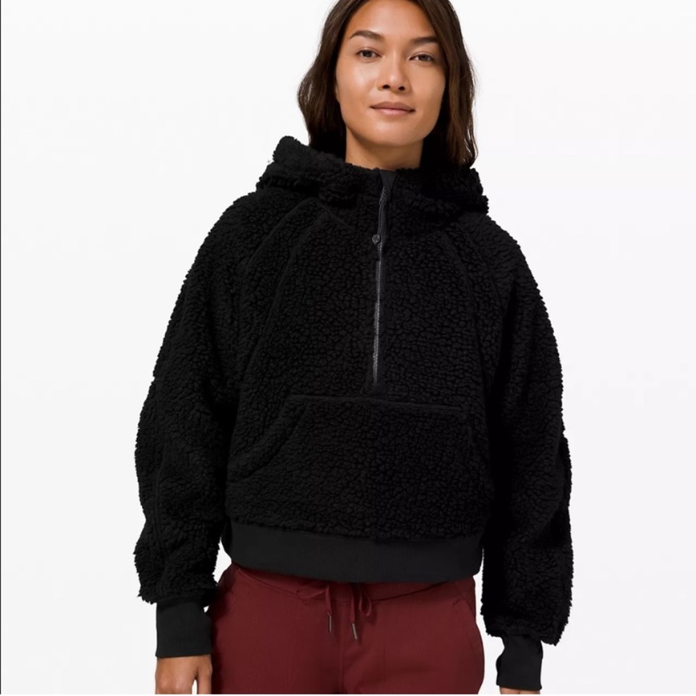 Lululemon Scuba Oversized Sherpa Half-Zip